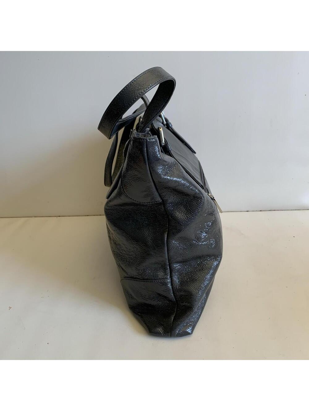 HOBO large Tote Bag Gray Genuine Leather - Picture 3 of 9